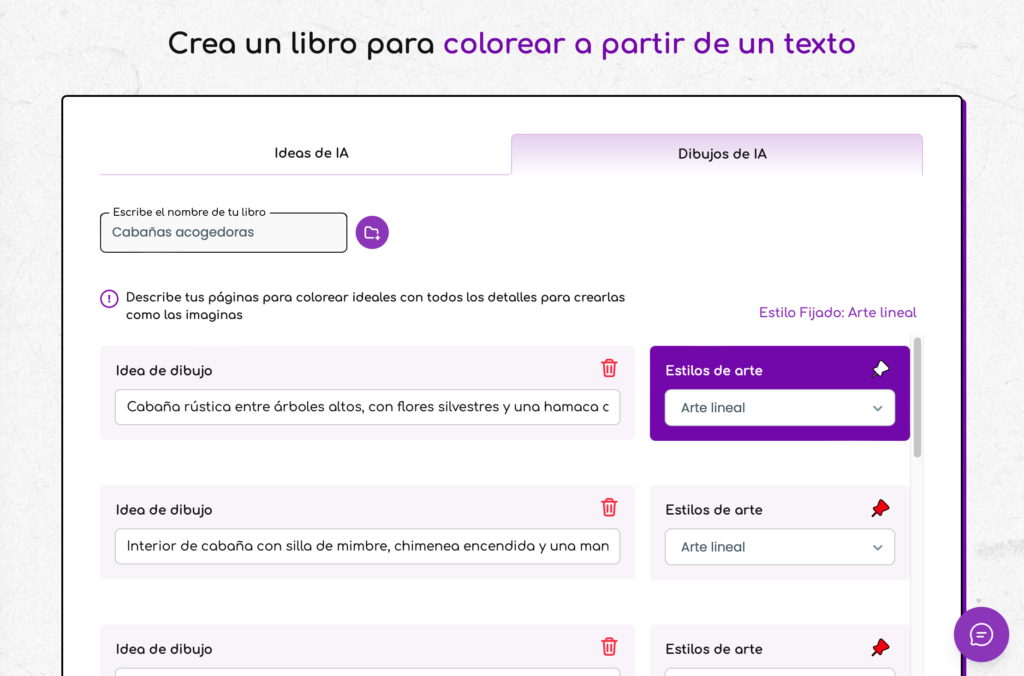 generador de libros para colorear